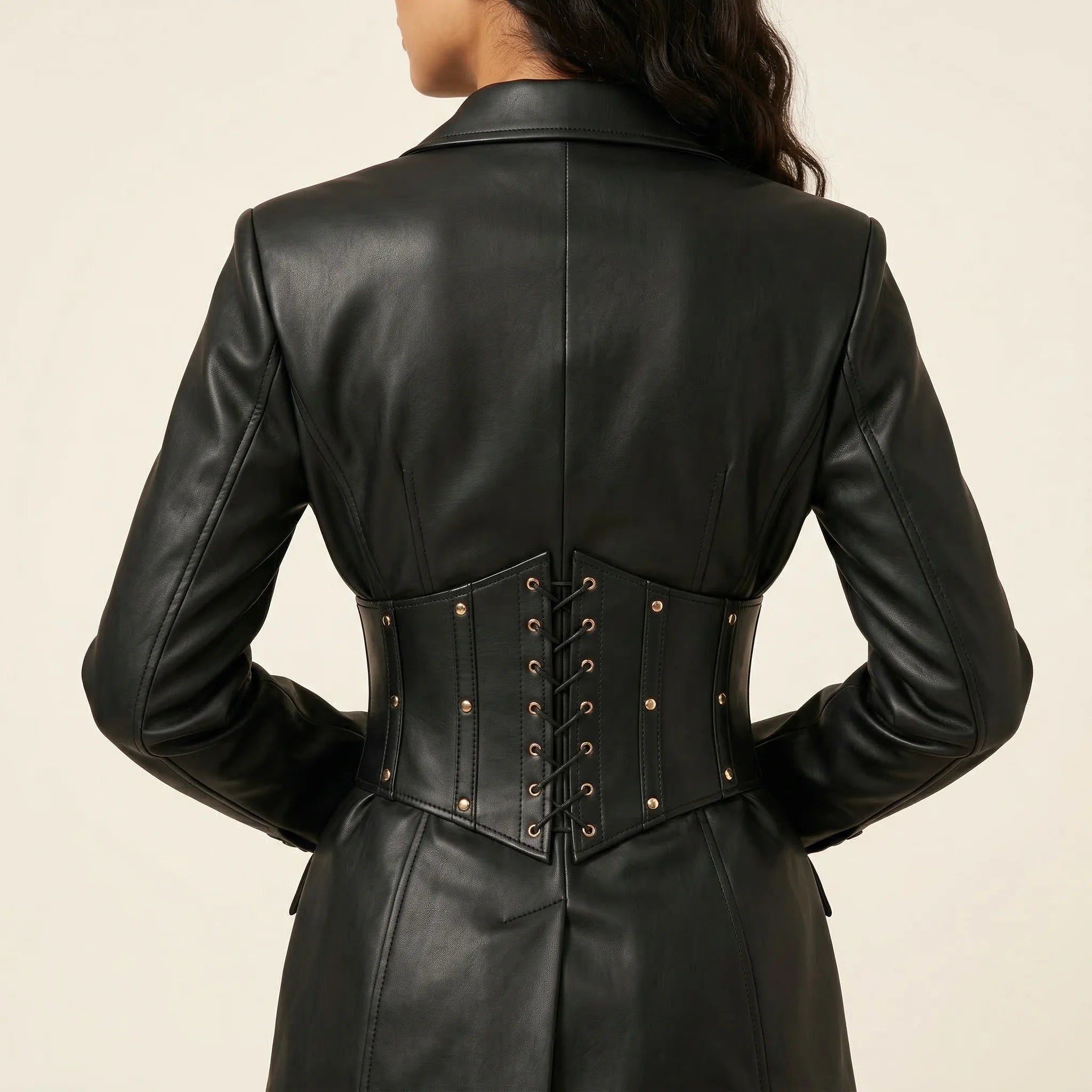 Ceinture Corset à Boucles - Vue dos (moyenne)