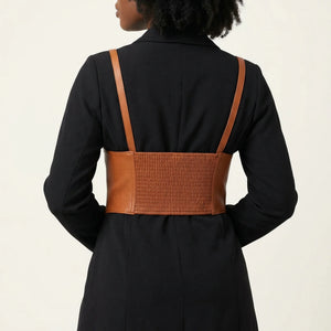Ceinture Corset à Bretelles - Vue dos (curvy)