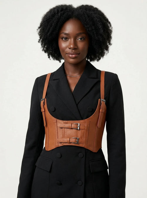 Ceinture Corset à Bretelles - Vue principale (curvy)
