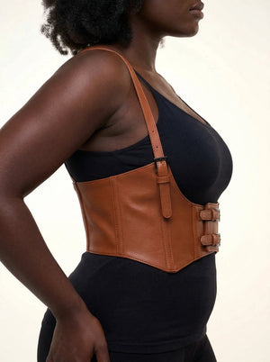 Ceinture Corset à Bretelles - Vue profil (curvy)