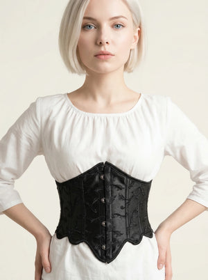 Ceinture Corset Brodée - Vue principale (petite)