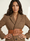 Ceinture Corset Effet Croco