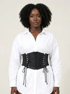 Ceinture Corset Élastique à Lacets