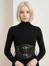 Ceinture Corset Noire à Lacets