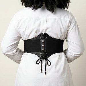 Ceinture Corset Ventre Plat - Vue dos (curvy)