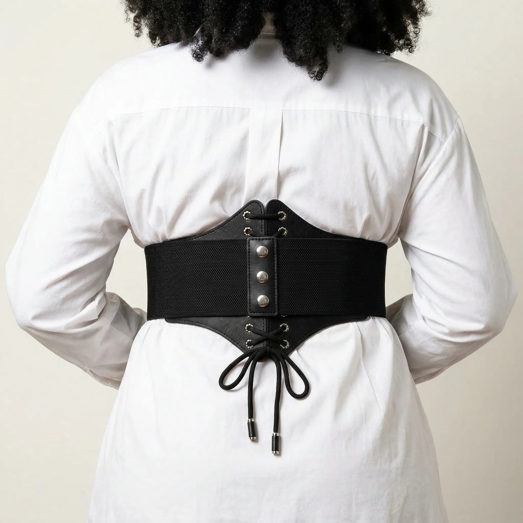 Ceinture Corset Ventre Plat - Vue dos (curvy)