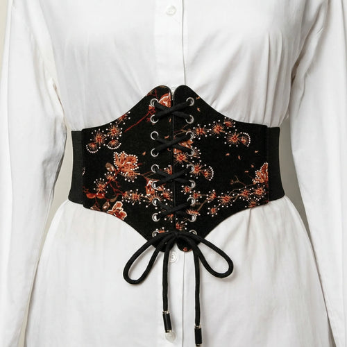 Ceinture Corset Ventre Plat - Vue face (curvy)