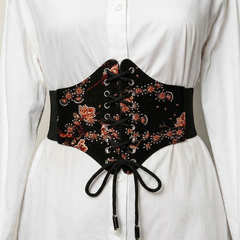 Ceinture Corset Ventre Plat - Vue face (curvy)