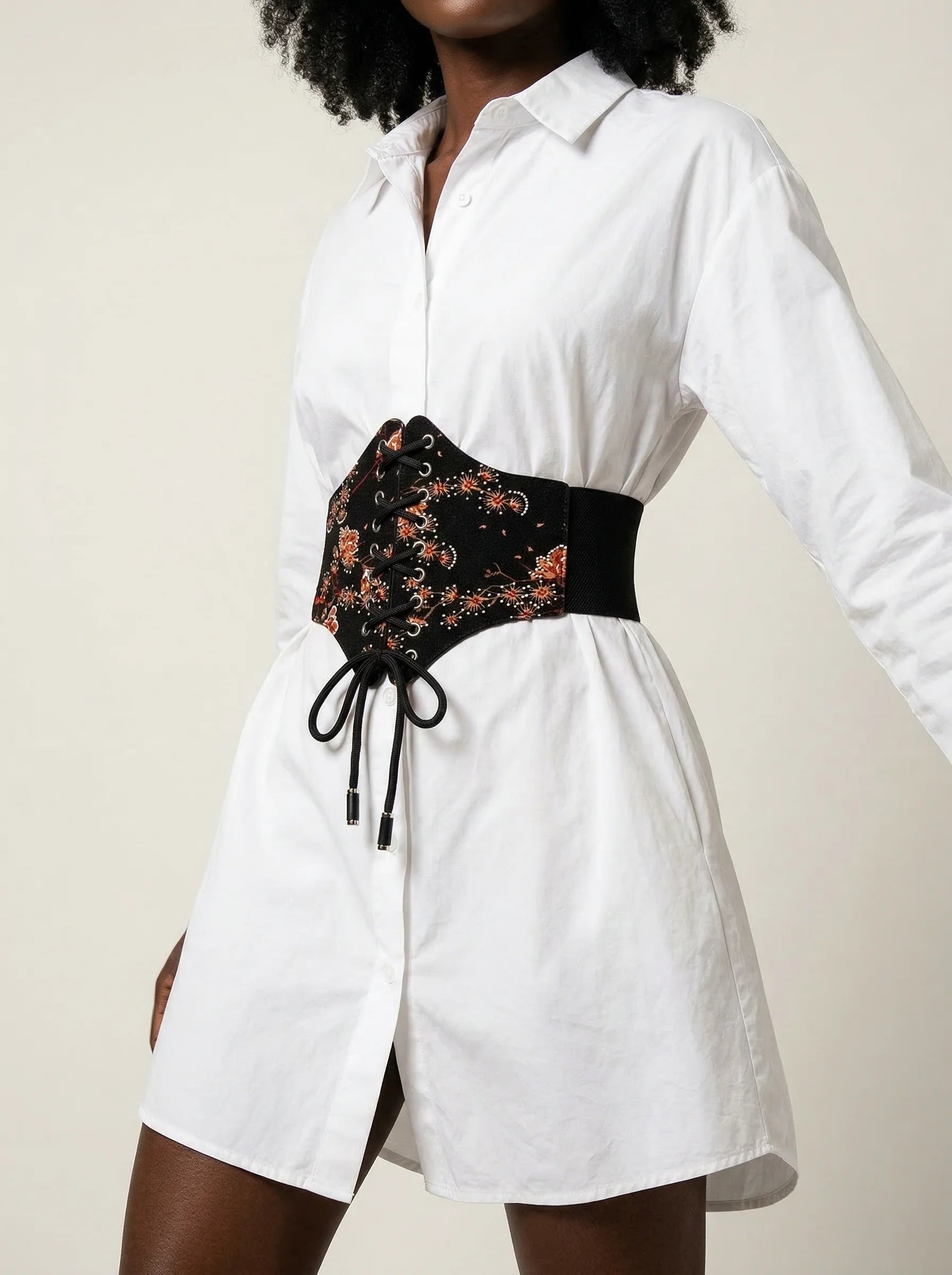Ceinture Corset Ventre Plat - Vue mouvement (curvy)