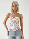 Corset à Fleurs