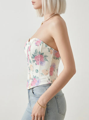 Corset à Fleurs - Vue profil (petite)