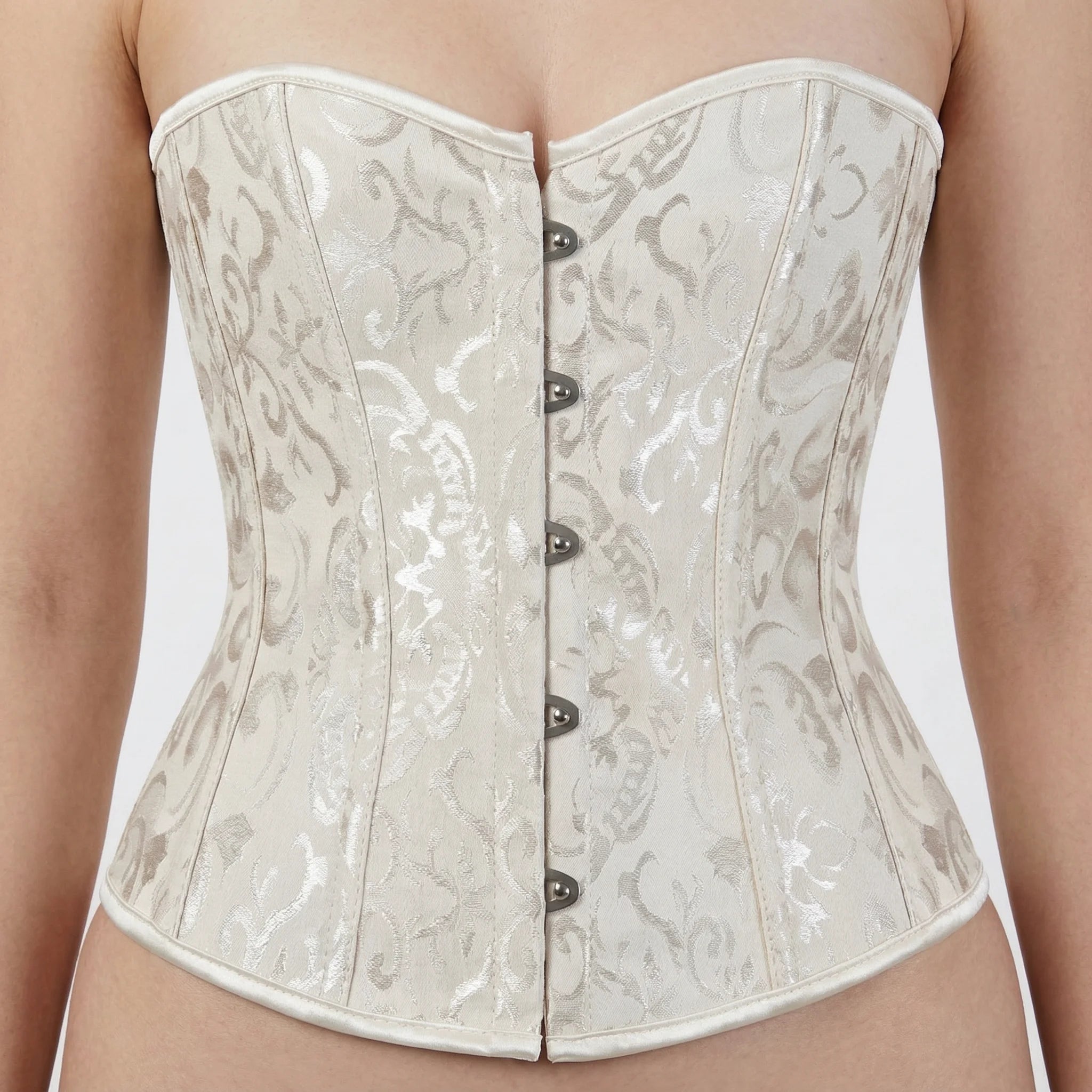 Corset Argenté - Vue face (petite)