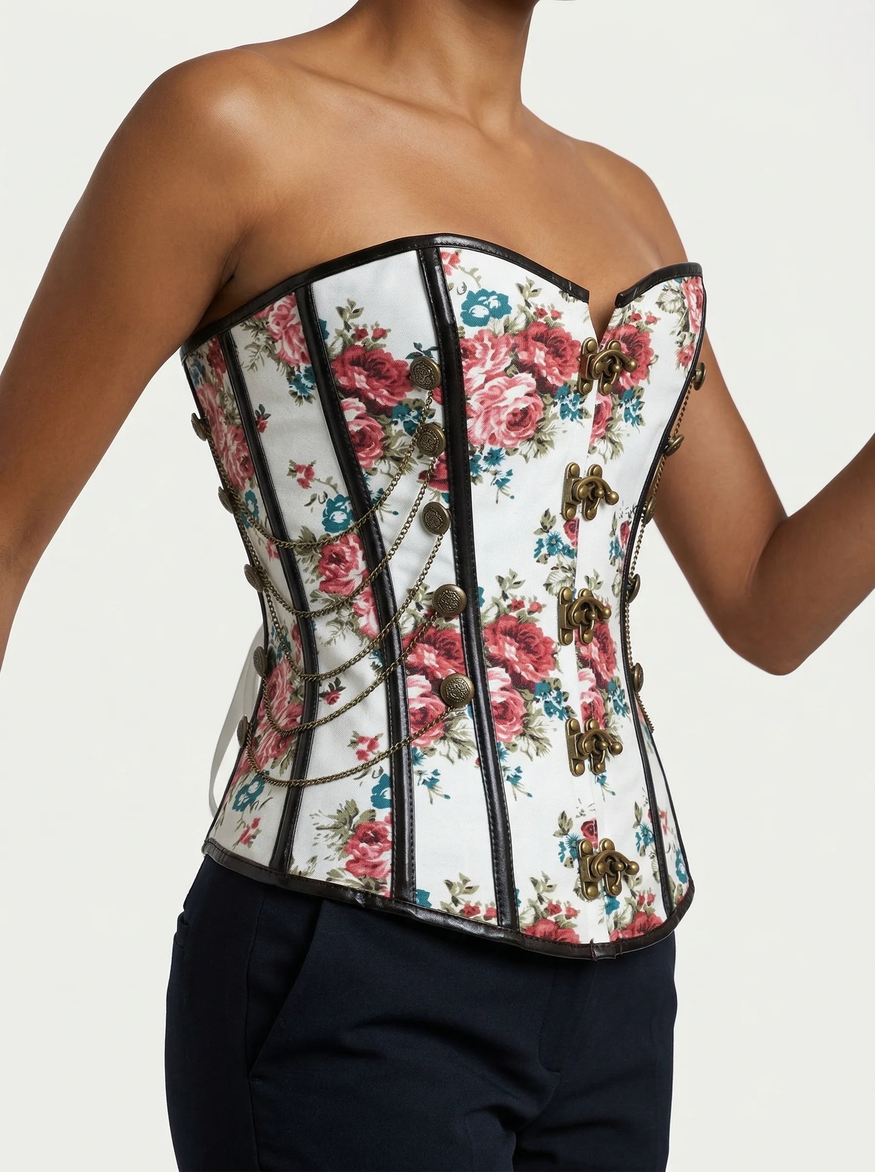 Corset Baroque - Vue mouvement (moyenne)