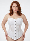 Corset Blanc à Lacets