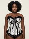 Corset Blanc Pour Femme