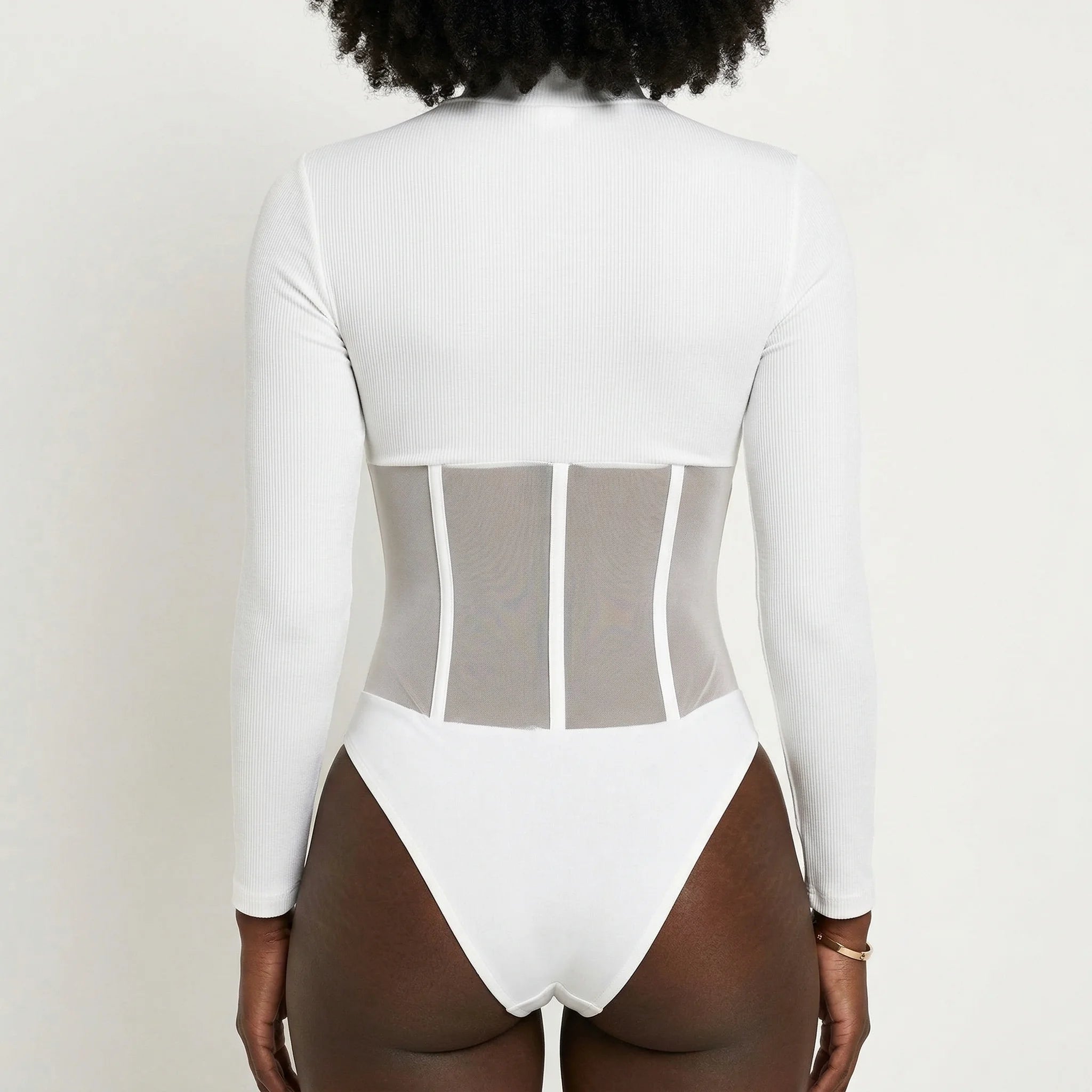 Corset Body Femme - Vue dos (curvy)