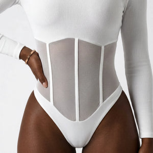 Corset Body Femme - Vue face (curvy)