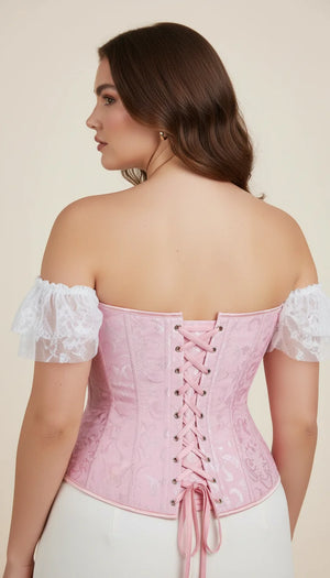 Corset Bustier Rose