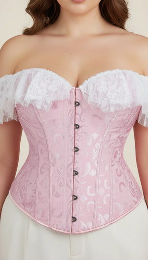 Corset Bustier Rose