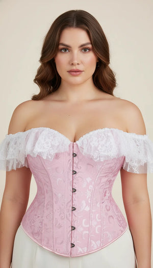 Corset Bustier Rose - Vue principale