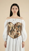 Corset Bustier Tapisserie Fleurie