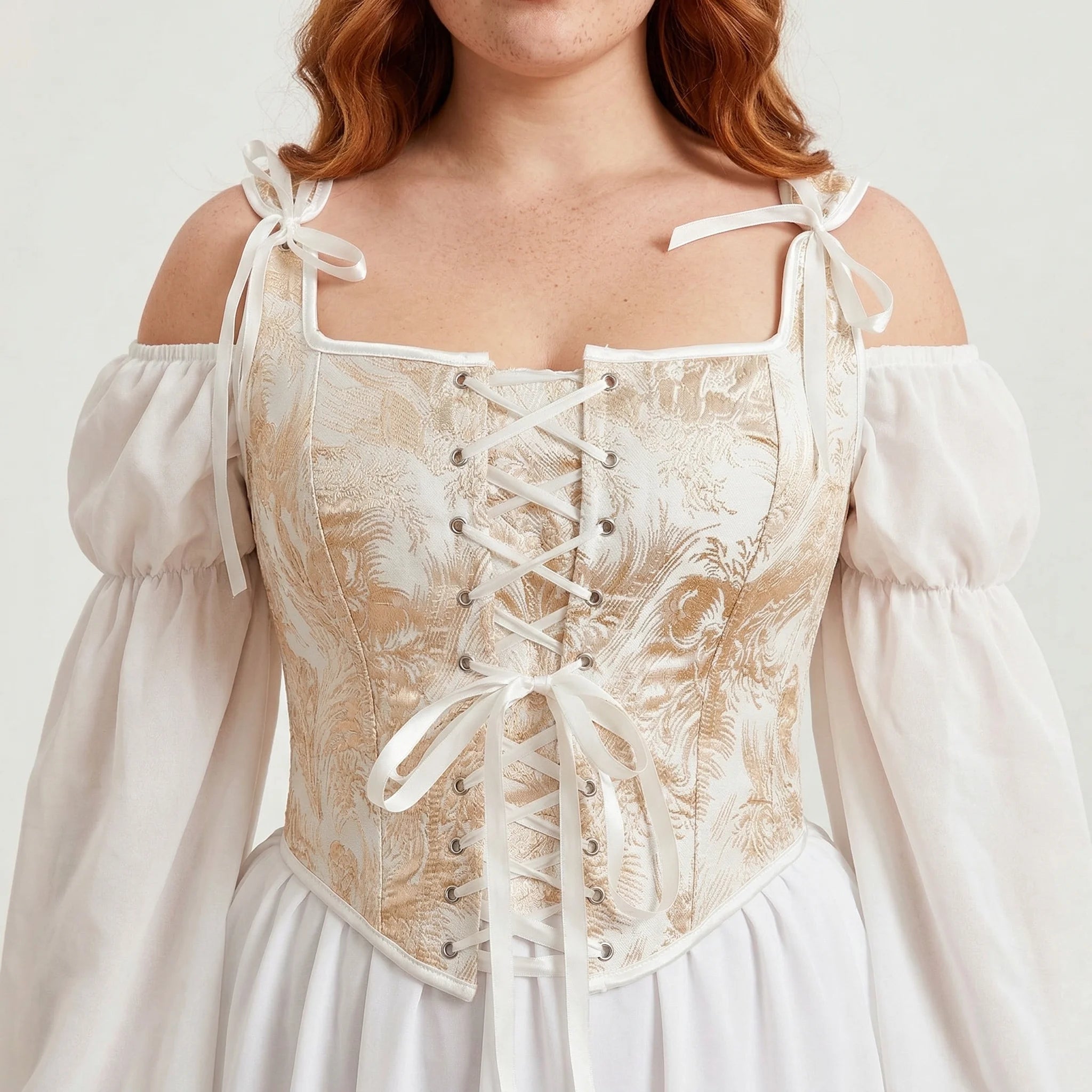 Corset de Chemise - Vue face (plus-size)