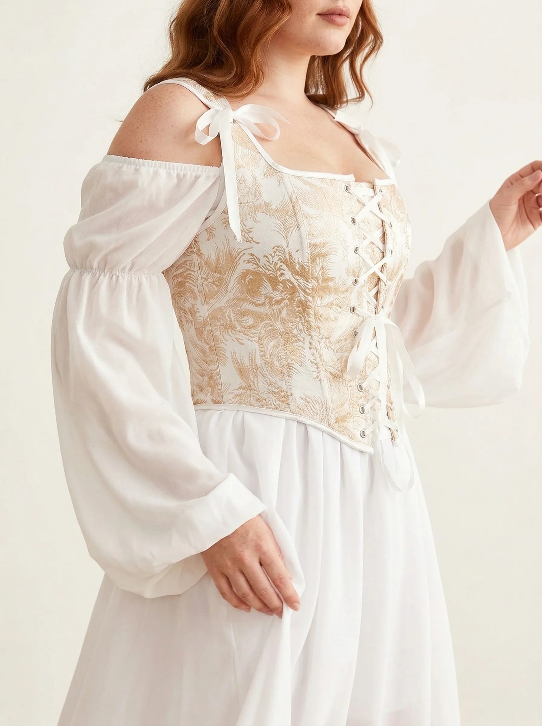 Corset de Chemise - Vue mouvement (plus-size)