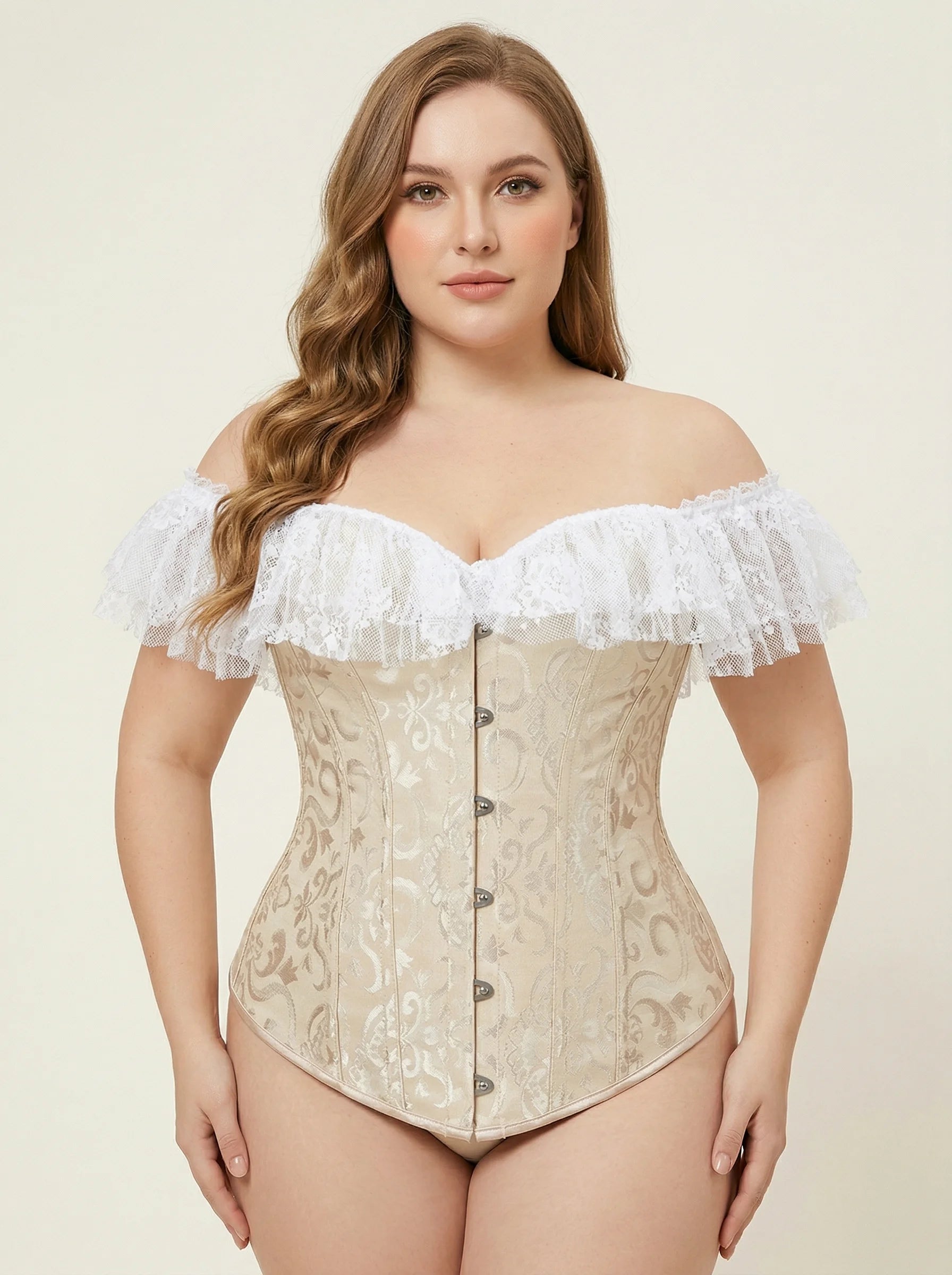 Corset Dentelle Brillant