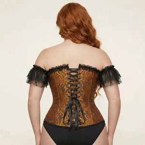 Corset en Soie - Vue dos (plus-size)