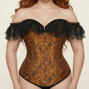 Corset en Soie - Vue face (plus-size)