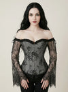 Corset Manches Dentelle
