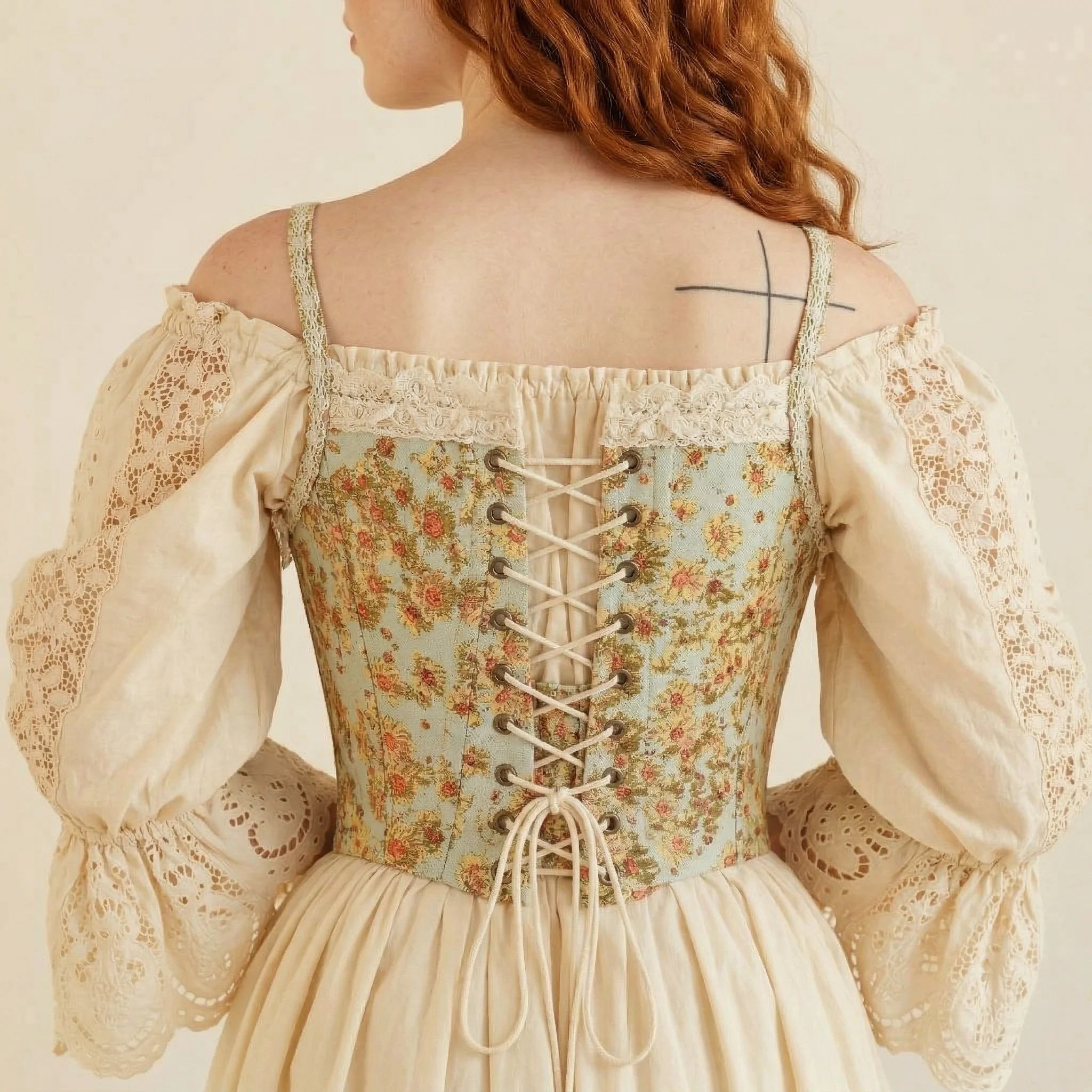 Corset Style Bridgerton - Vue dos (petite)