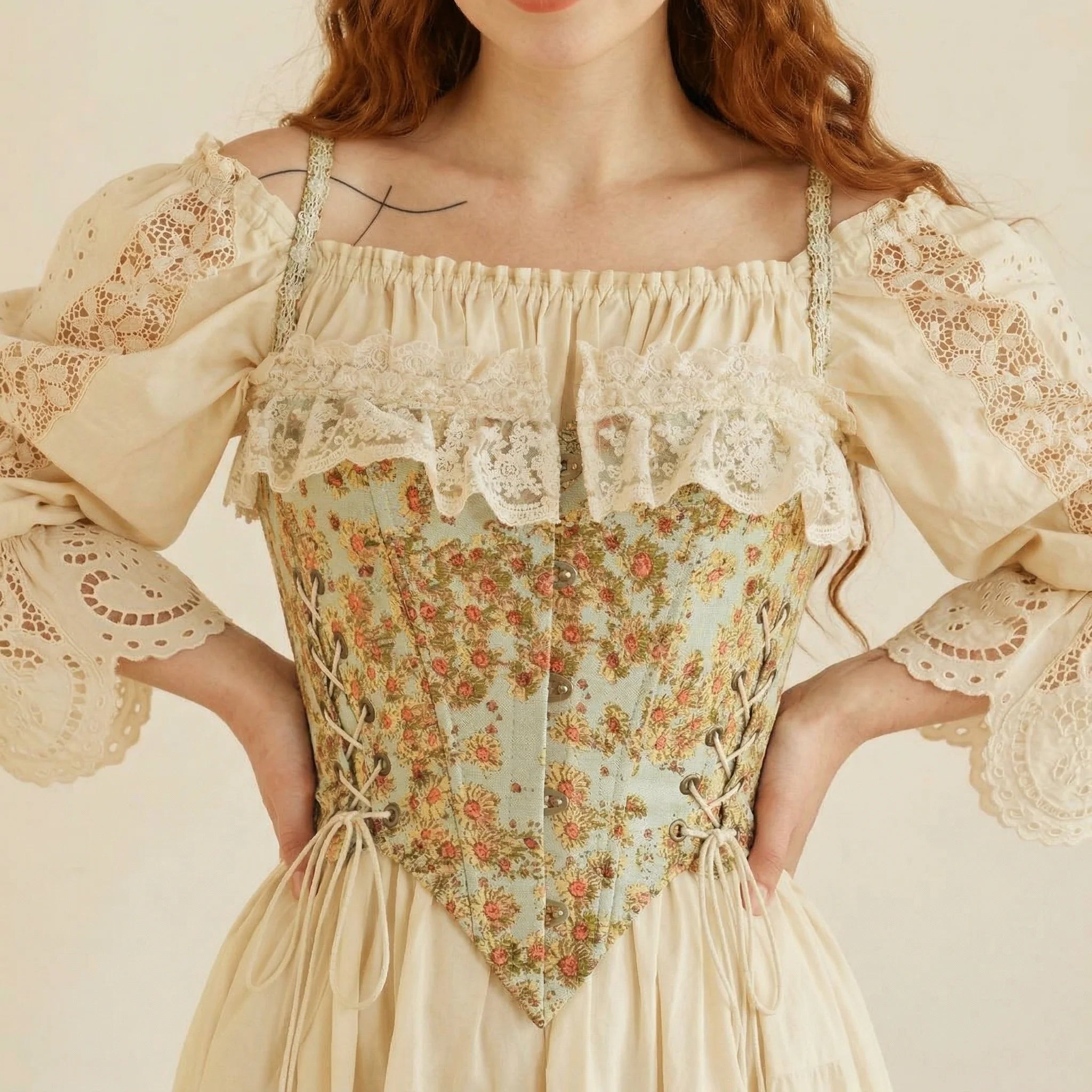 Corset Style Bridgerton - Vue face (petite)