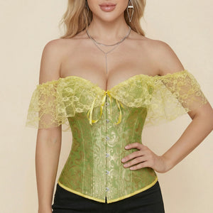 Corset Vert Femme - Vue face (petite)