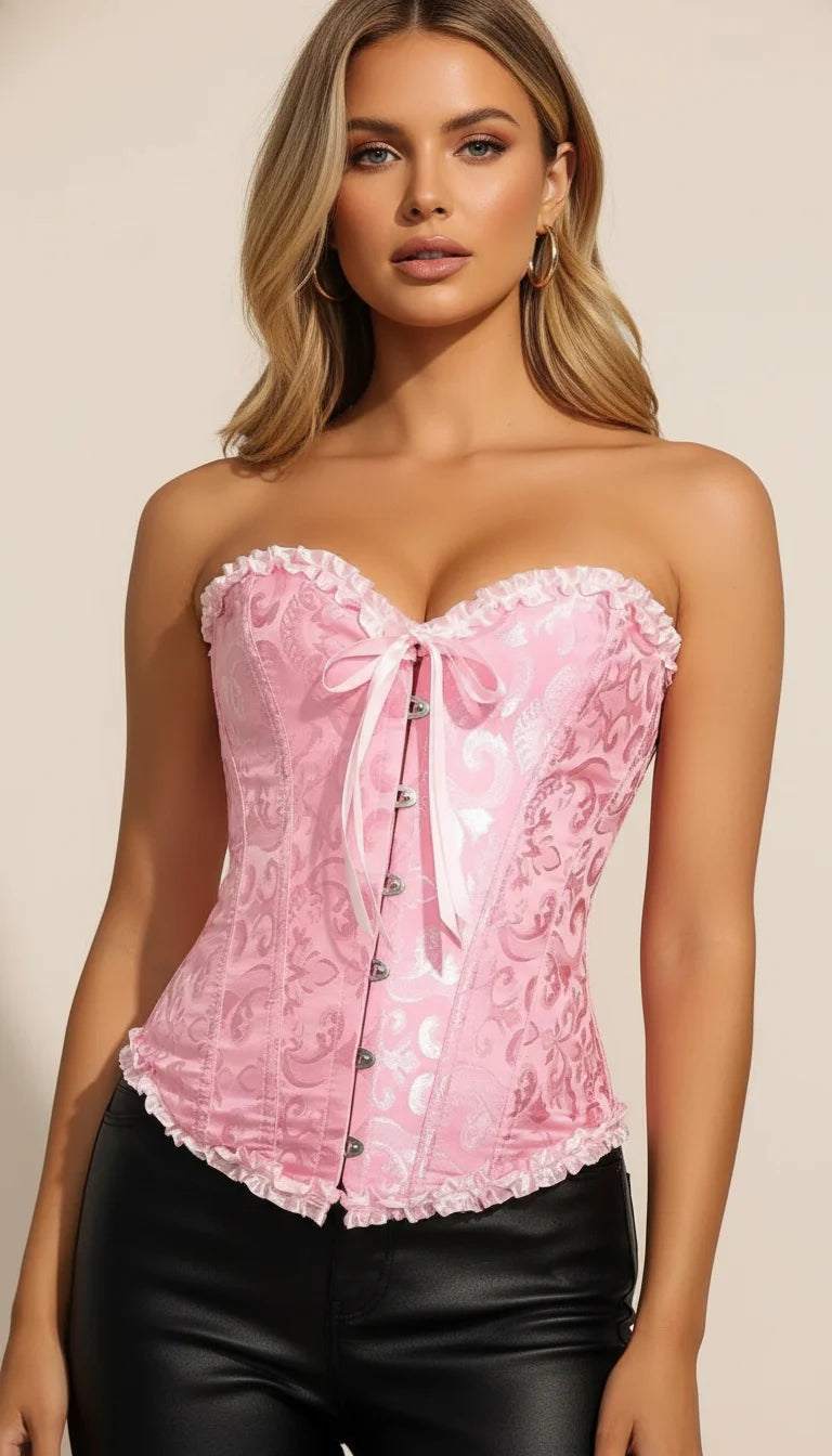 Corset Dentelle Mariage - Vue principale