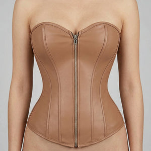 Corset En Cuir - Vue face (petite)