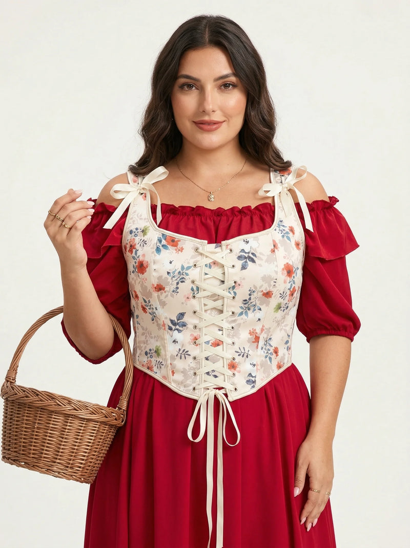 Corset Fantaisie Grande Taille - Vue principale (moyenne)