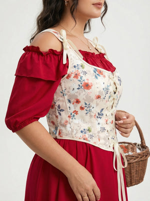 Corset Fantaisie Grande Taille - Vue profil (moyenne)