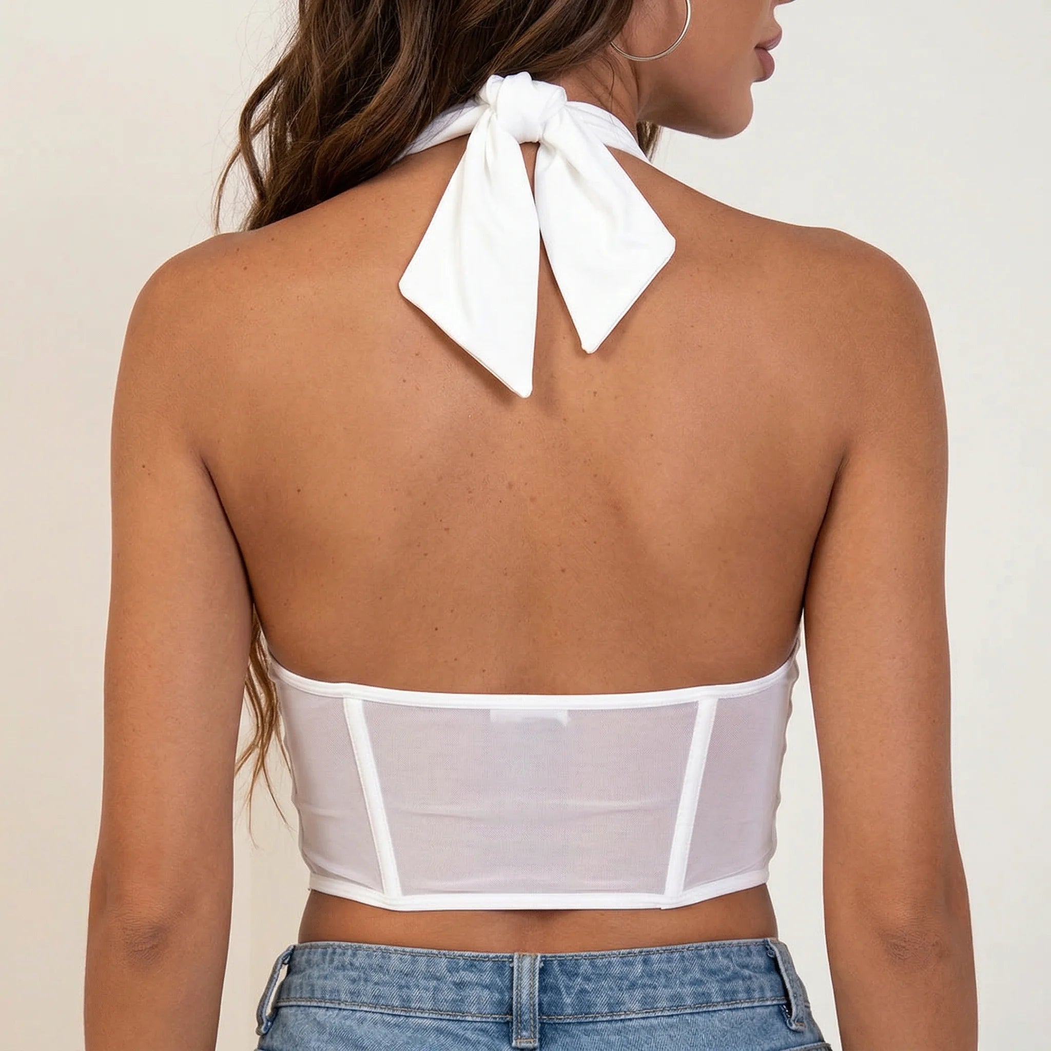 Corset Femme Extérieur - Vue dos (moyenne)