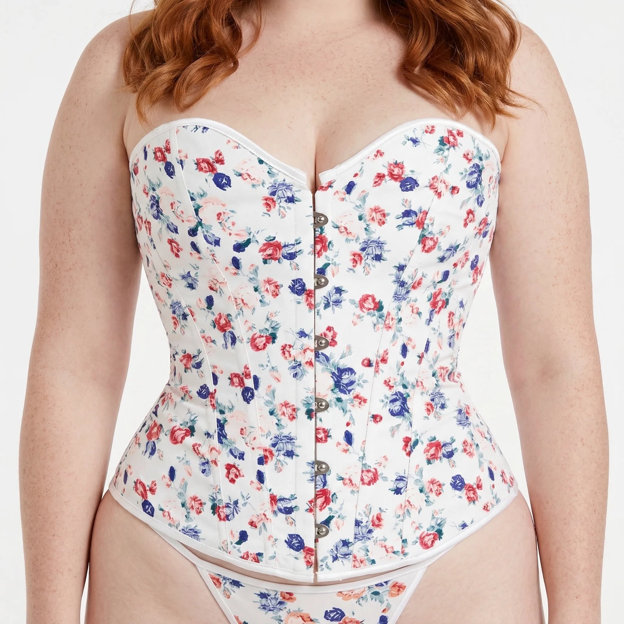 Corset Femme Forte - Vue face (plus-size)