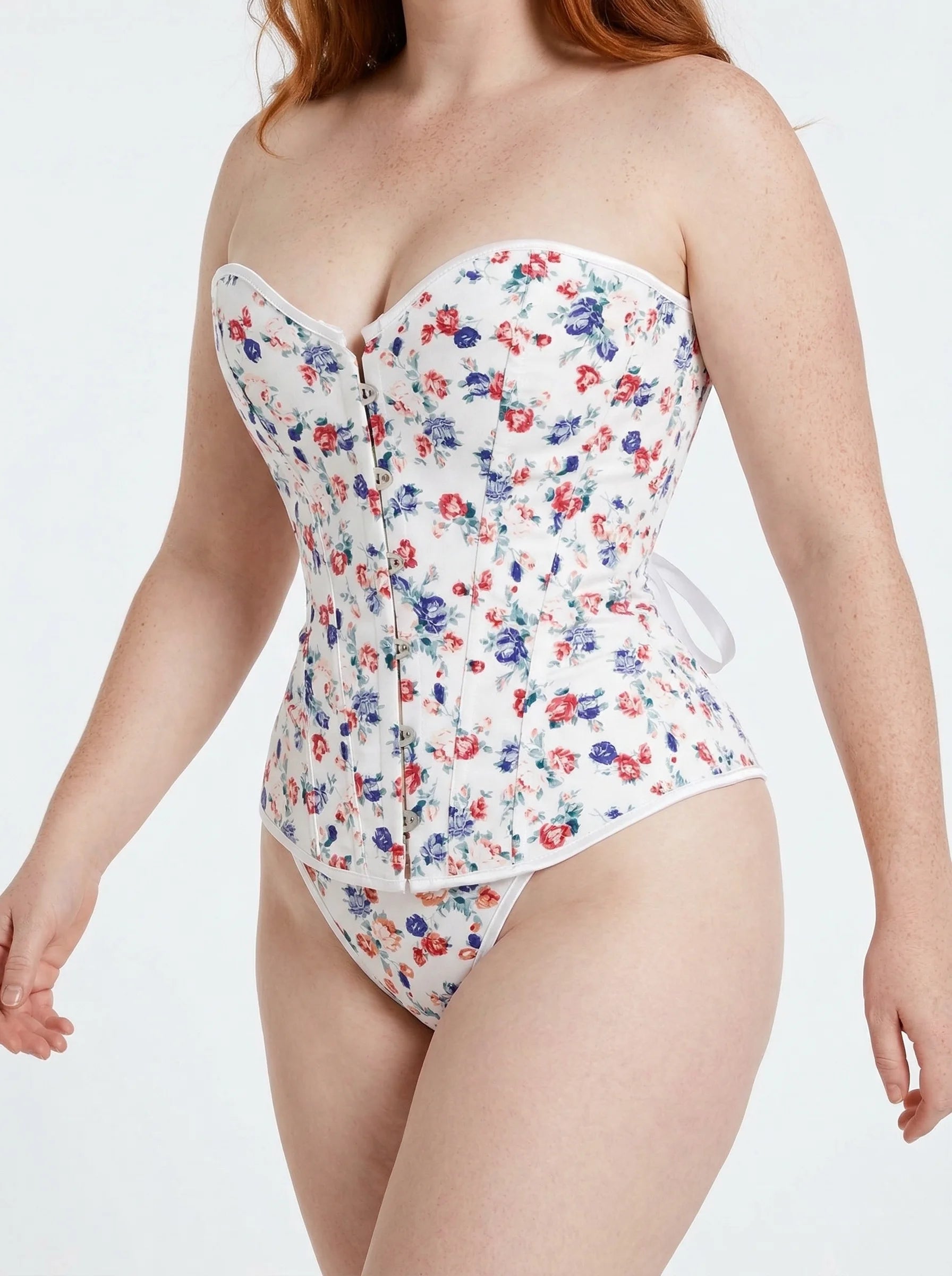 Corset Femme Forte - Vue mouvement (plus-size)