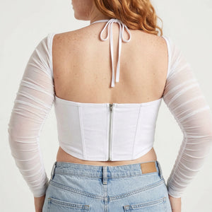 Corset Femme Haut - Vue dos (plus-size)