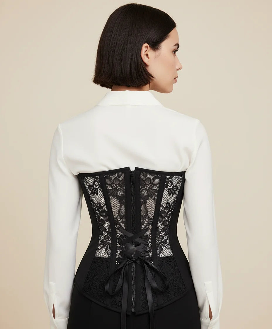 Corset Femme Soutien - Vue dos