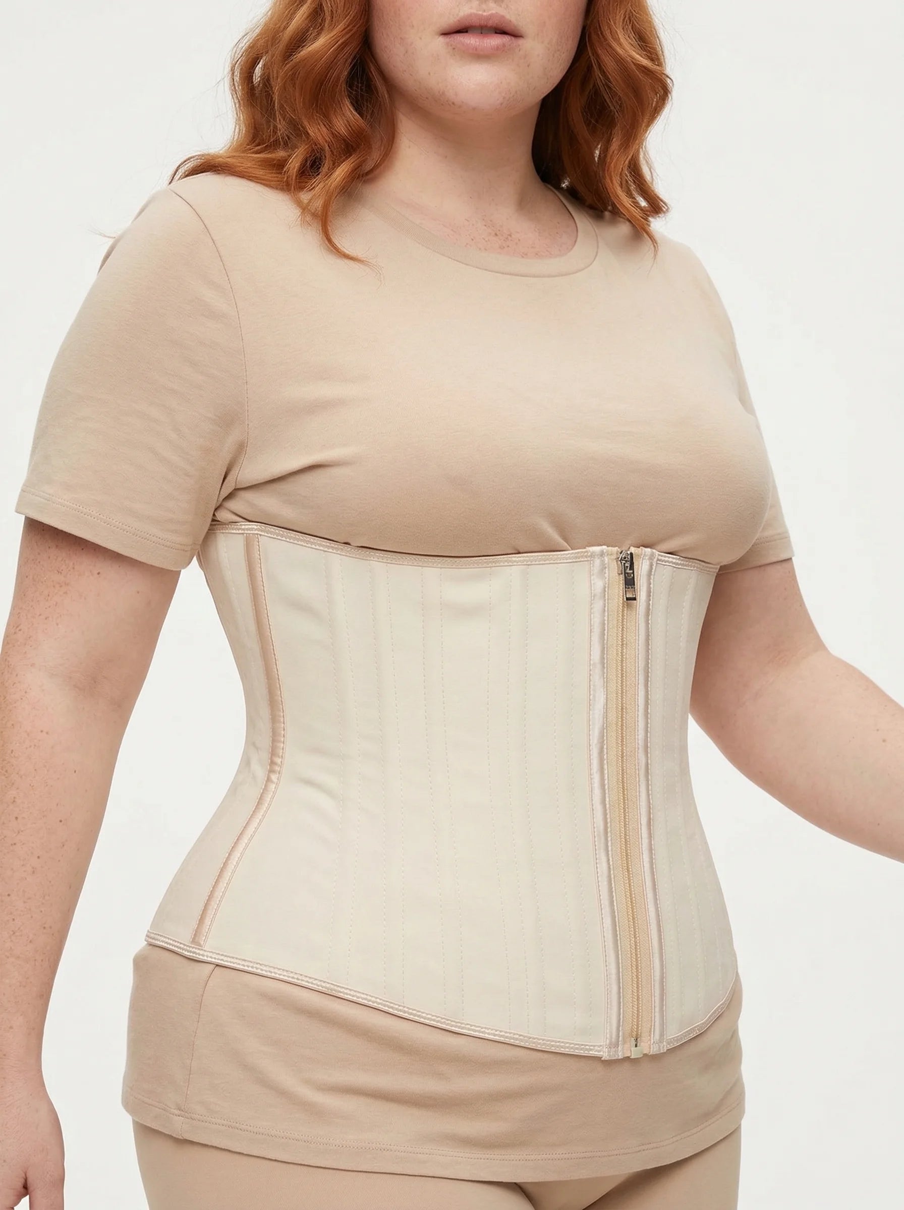 Corset Gaine Femme - Vue mouvement (plus-size)