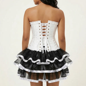 Corset Jupe Blanche - Vue dos (moyenne)