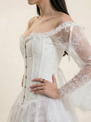 Corset Gainant Mariage - Vue profil (petite)