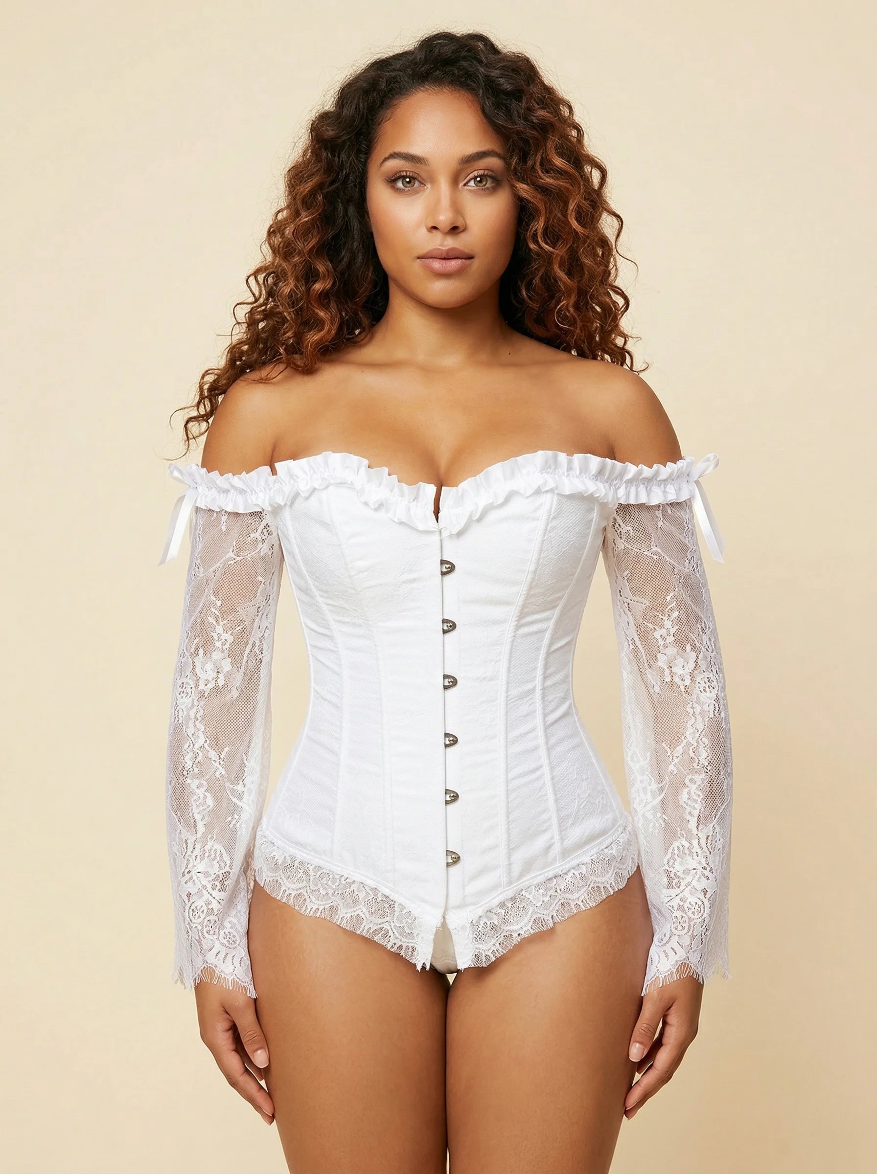 Corset Mariage sans Bretelle