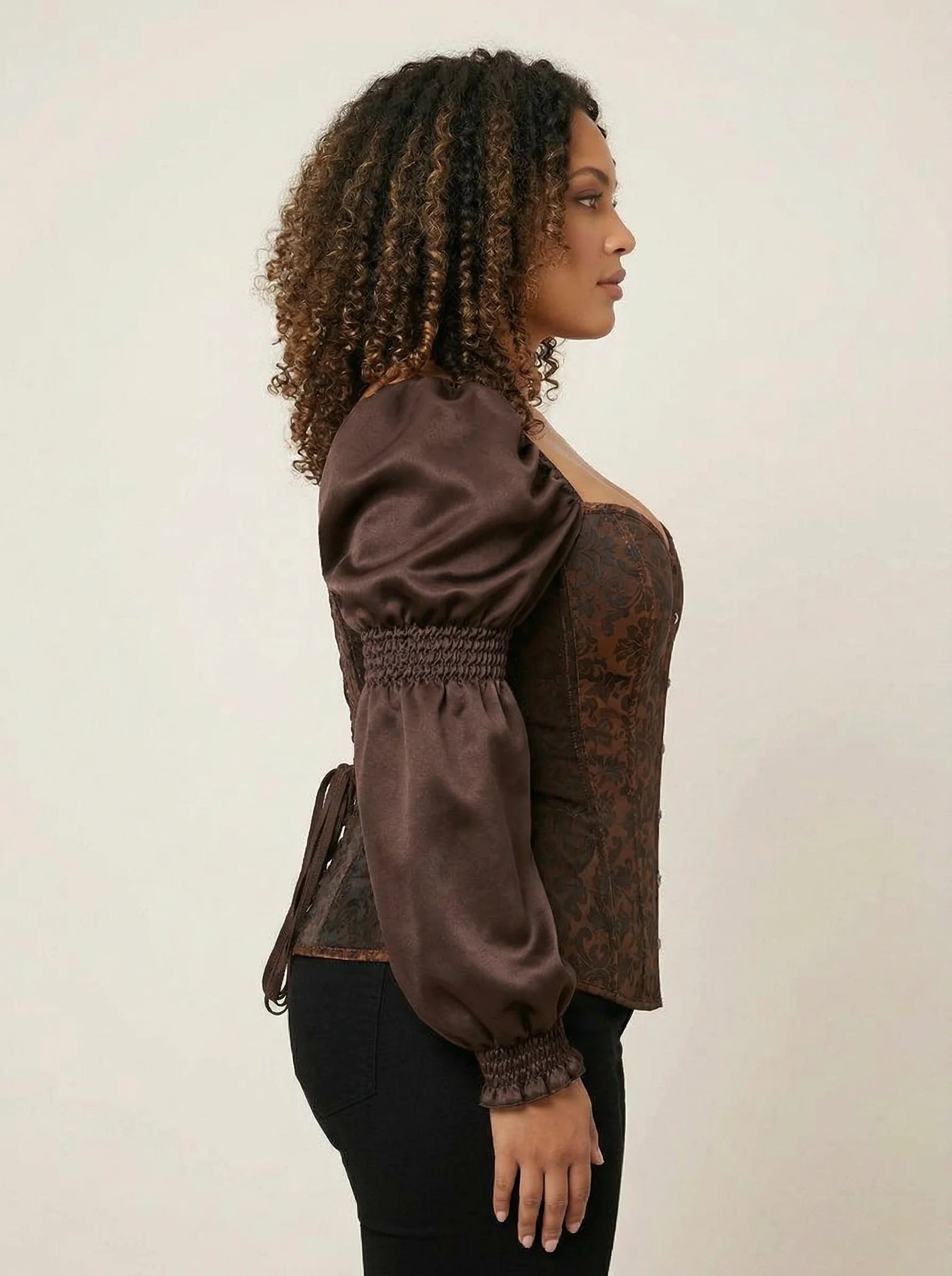Corset Ancien - Vue profil (plus-size)