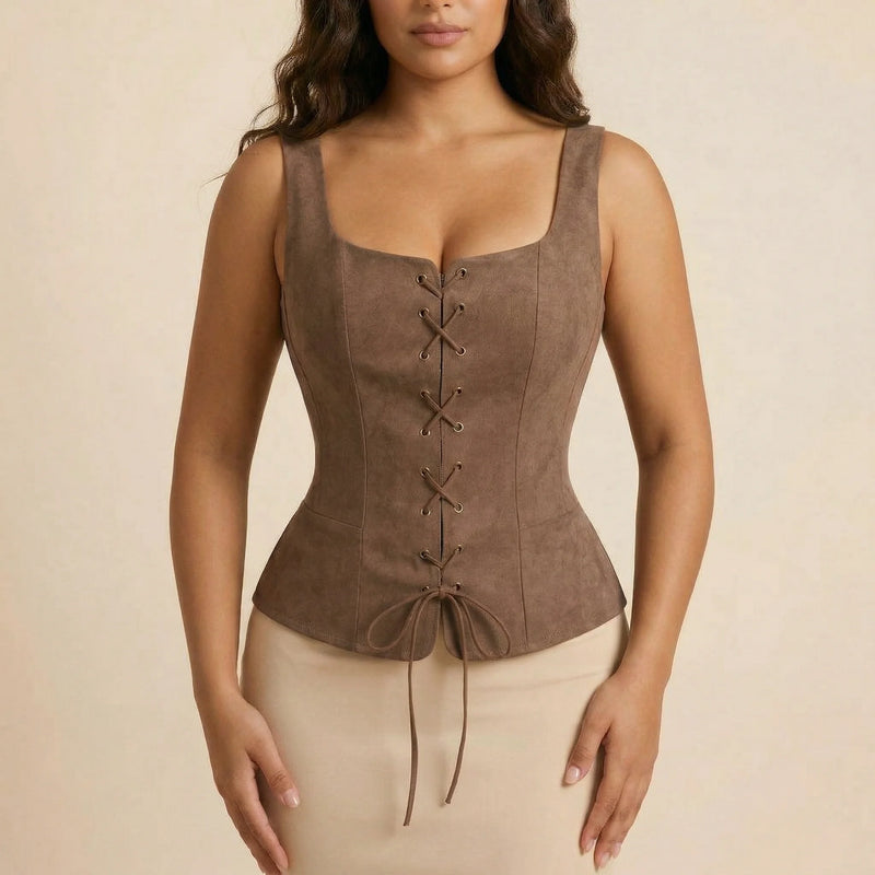 Corset Bavarois - Vue face (curvy)