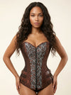 Corset Cuir Grande Taille Femme